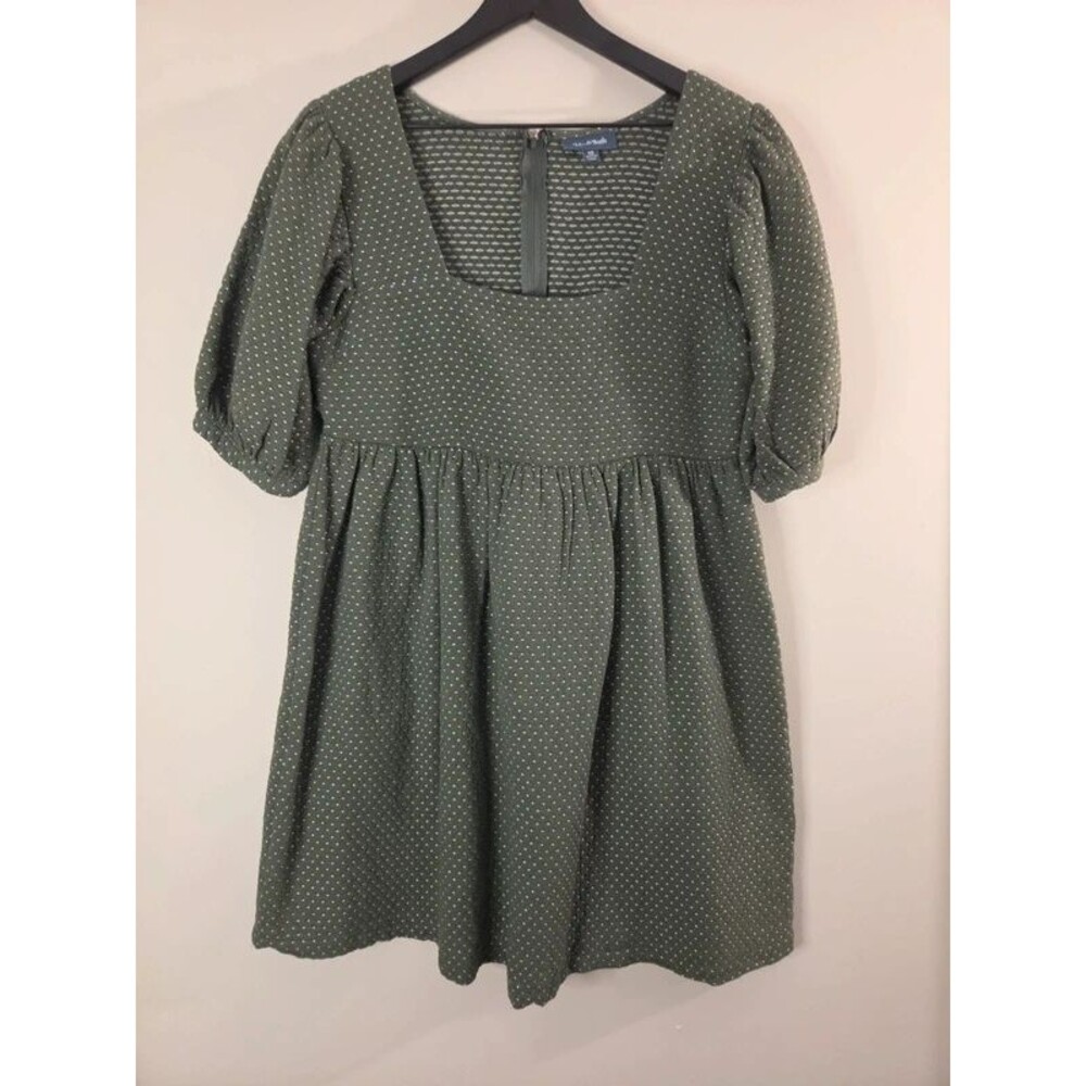 Women's ModCloth polka dot babydoll dress/top